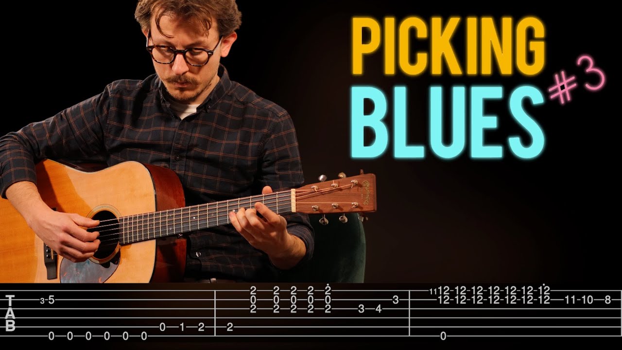 Fingerstyle Blues 3 Fingerpicking Blues Guitar Playalong Tabs
