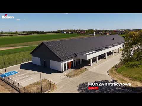 Inwestycja w Gminie Rudniki w lotu ptaka. Nowy ośrodek z dachówką ceramiczną MONZA z oferty Röben