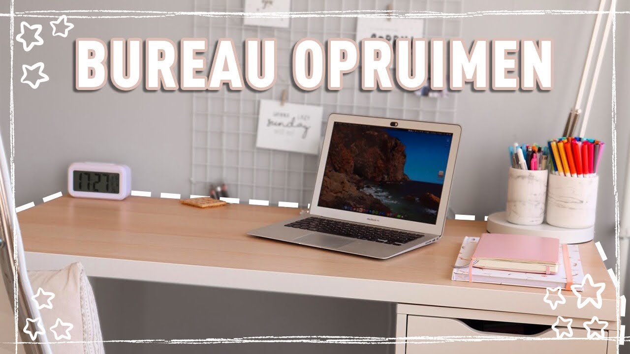 Organiseer mijn bureau met mij! 📝 |★ It's Jamie