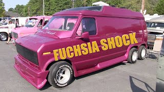 1980 Ford Econoline Tandem Wheel Custom Van. "FUCHSIA SHOCK"