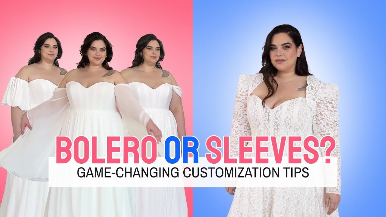 Customizing Wedding Dresses: Bolero & Sleeve Options Explained!