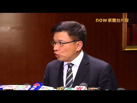 【股災】署理財政司司長陳家強收市後見記者