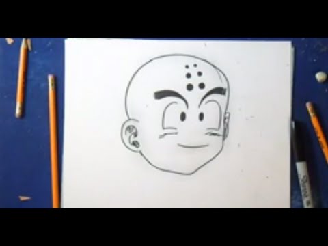 Comment Dessiner Krilin Dragon Ball