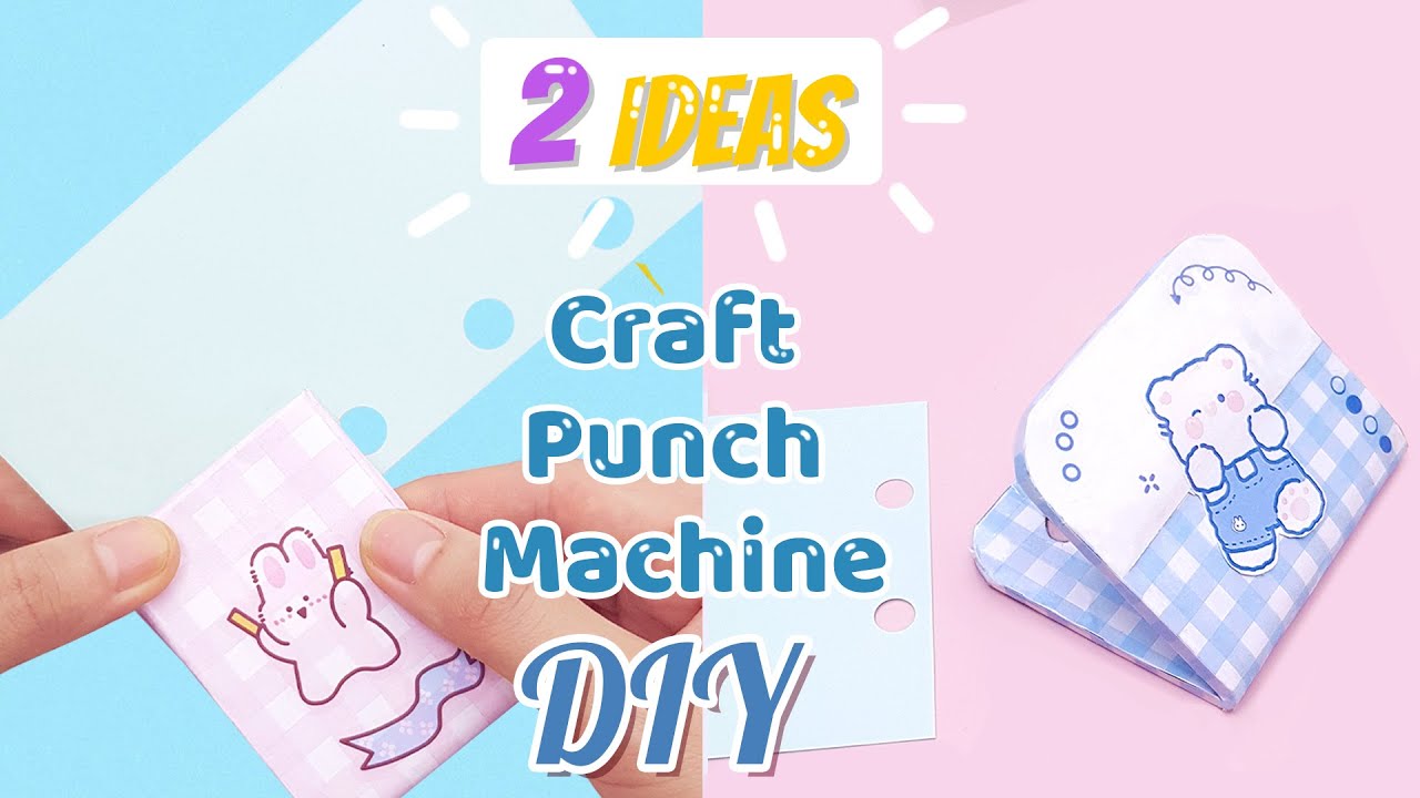 Part 2 | Cách làm Đồ dập lỗ giấy đơn giản | Cách làm Kìm bấm lỗ tại nhà // Quyển Sách Nhỏ