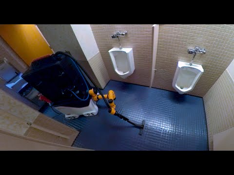 SOMATIC - bathroom cleaning robots for office buildings