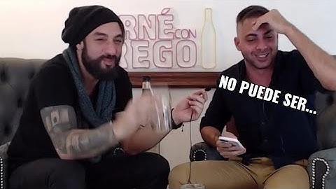 Rober Galati muy borracho TIRA el vaso de fernet // Grego Rossello