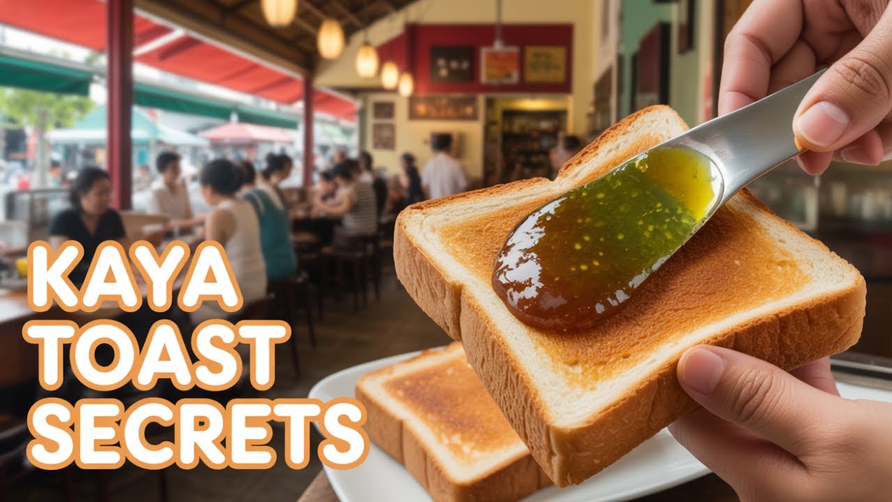 How To Make Singapore's Famous Kaya Toast At Home!