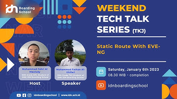 Static Route With EVE-NG | Weekend Tech Talk Series
