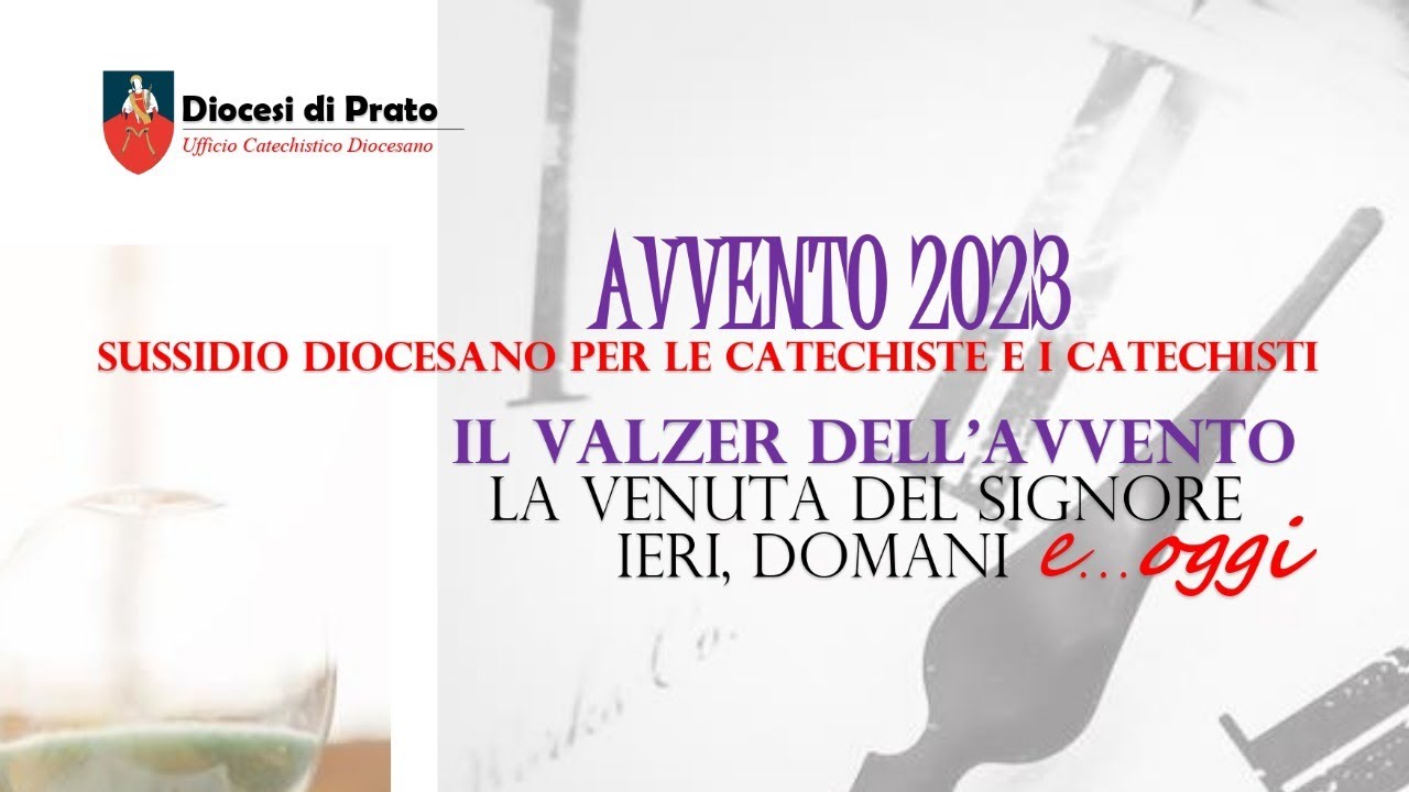 Presentazione sussidio Avvento 2023 Diocesi di Prato - YouTube