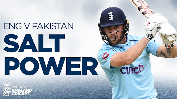 💥 Phil Salt Blasts Quick-Fire Half-Century | England v Pakistan