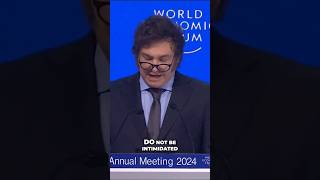 Escape Political Influence: Javier Mileis Ambition Takes Center Stage at Davos, WEF, economic