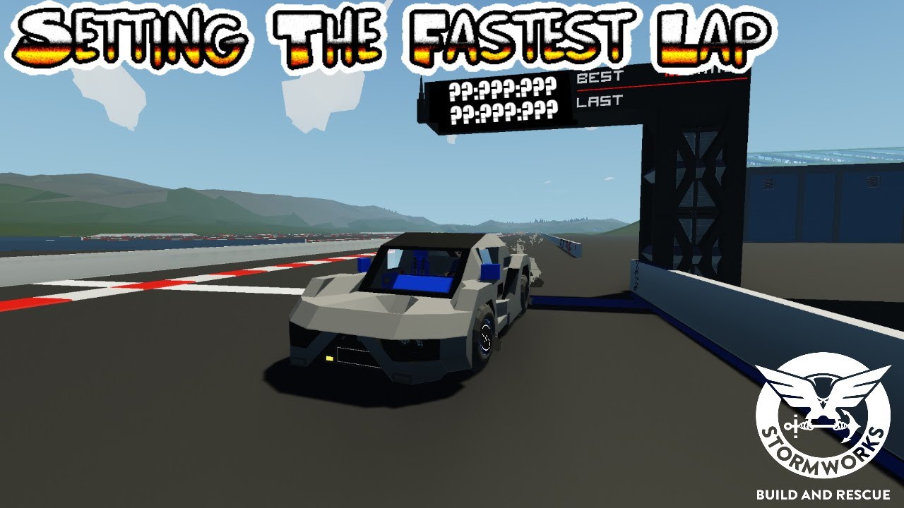 Storm Works Racing New StatusRing Race Track vs. Stormrunner's Super Car | Stormworks ...