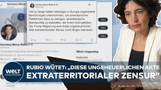 Usa-Einreiseverbot Für Hateaid Nach Trump-Attacke Auf Eu-Digitalregeln Jetzt Reagiert Wadephul