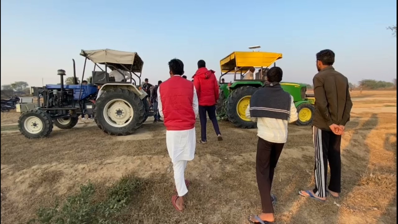 john deere 5050D vs Swaraj 744 FE tochan