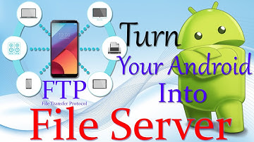 Turn Your Android Phone Into FTP Server (Wifi FTP Server)