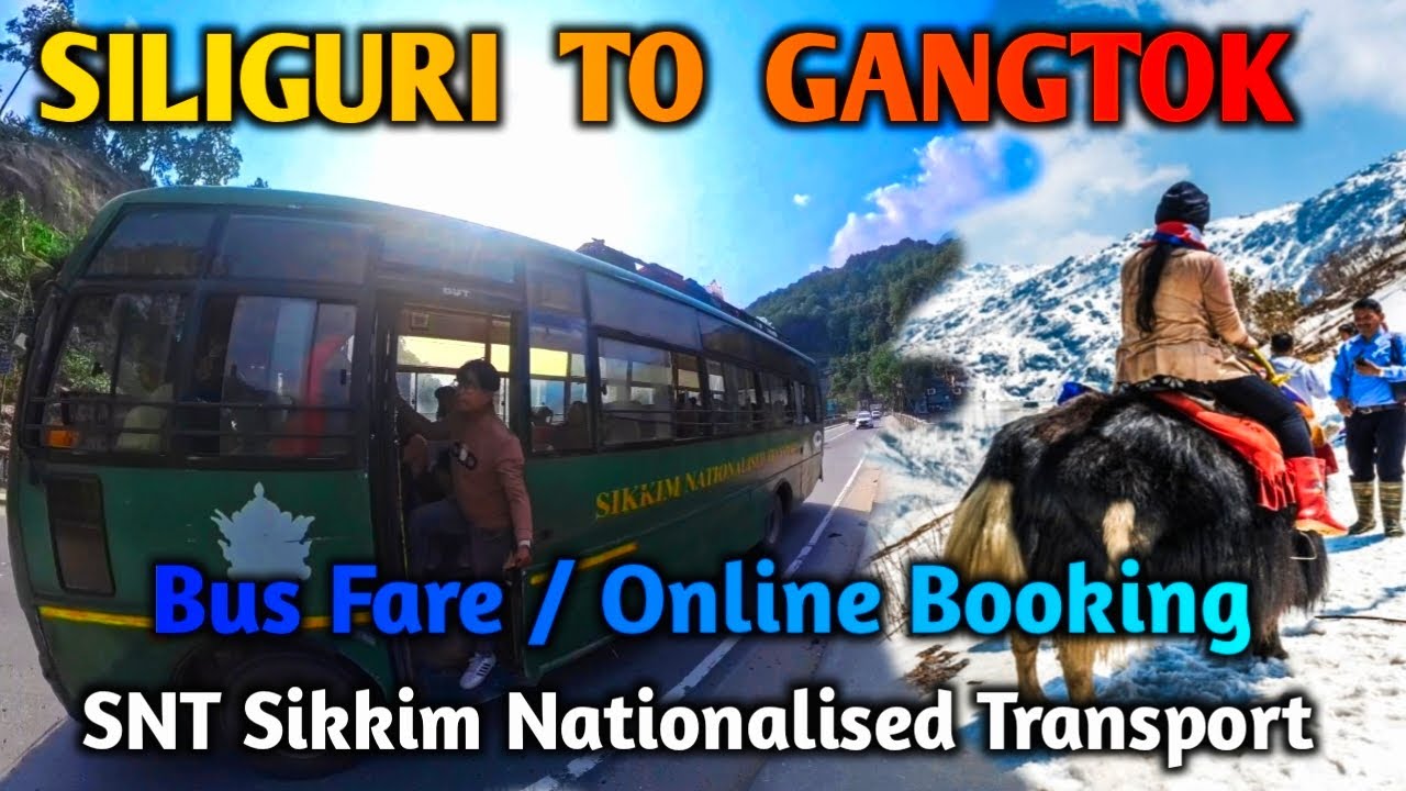 Siliguri to Gangtok By Bus | Siliguri to Gangtok Bus Journey | Siliguri to Gangtok Bus Fare