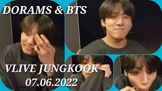 VLIVE  Jungkook 07.06.2022 (озвучка Jkub)