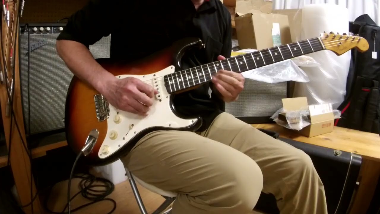 Fender Japan 1988～89年製 ST62-115 フレット交換後のサウンド