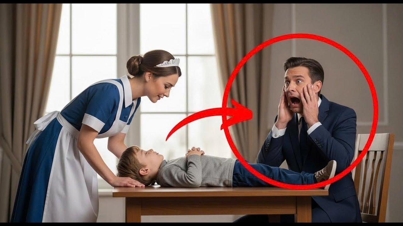 Ce soir-là, je n’étais que la femme de ménage, invisible dans la salle à manger d’un millionnaire. Pendant que les invités parlaient de placements et de voyages à Paris, j’ai vu le petit Samuel...