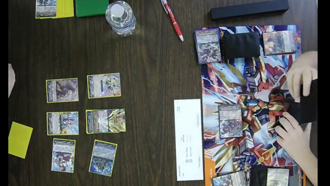 Cardfight Vanguard TCG Weekly Event 1/13/18 Round 1 Daniel Stallings vs Gedeon Gowens