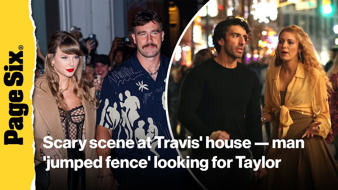 Жуткая сцена в доме Трэвиса Келси — мужчина «перепрыгнул через забор», разыскивая Тейлор Свифт