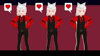 【MMD】Helltaker (Cerberus Cosplay Dance) ヘルテイカー【Vroid】