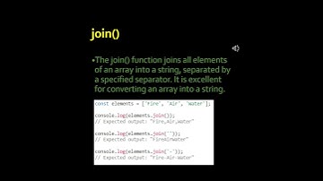 JavaScript Array Functions - Tutorial - UI UX Docs Shrts16