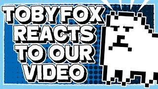 Toby Fox Reacts To Our Masahiro Sakurai Job Video
