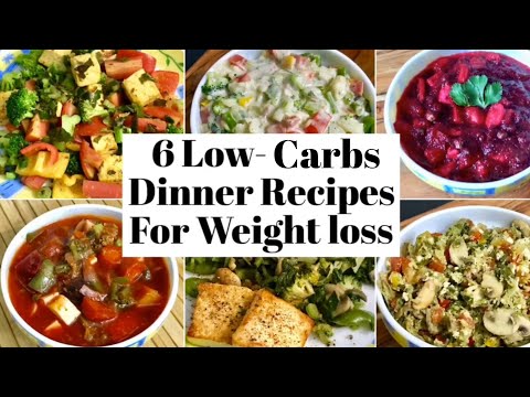 6-low-carbs-dinner-recipes-for-weight-loss-|-healthy-high-protein-,-low-carbs-veg-dinner-ideas