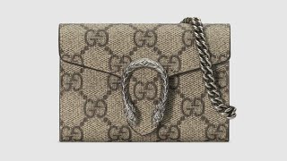 beige gg supreme dionysus coin purse