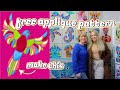 How to Machine Applique: Make a Lorikeet Using Raw-Edge Applique and Your Machine! (FREE PATTERN)