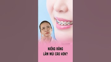 Niềng răng có làm mũi cao hơn #bshong #dentist #bshongniengrang #niengrang