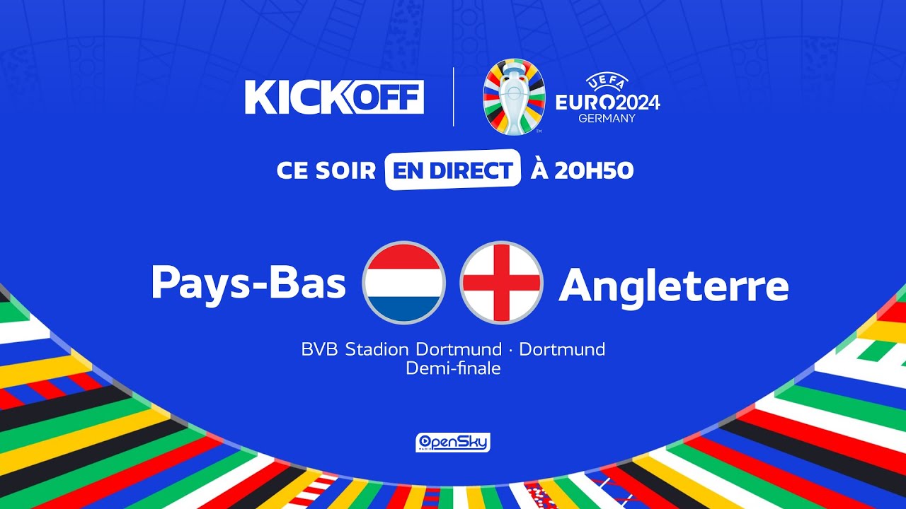 Euro 2024 - Suivez Pays-Bas v Angleterre en direct !