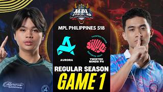 [GAME 1] AURORA GAMING vs TWISTED MINDS MPL PH S18 REGULAR SEASON | RORA vs TWIS screenshot 5