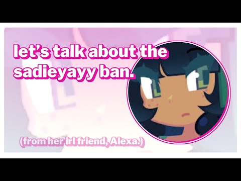 let’s talk about the Sadieyayy / Sadi1v ban