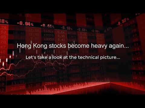Hang Seng Index Turning Down