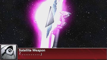[ENG Sub]Super Robot Wars UX - Satellite Weapon Attacks | スパロボUX - 衛星兵器 全武装