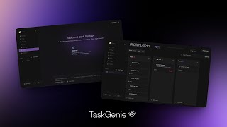TaskGenie - AI-Powered Task Management Platform | NUS Orbital 2025 Judges' Choice Award Winner