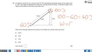 Breadth in physics 2017 Q13
