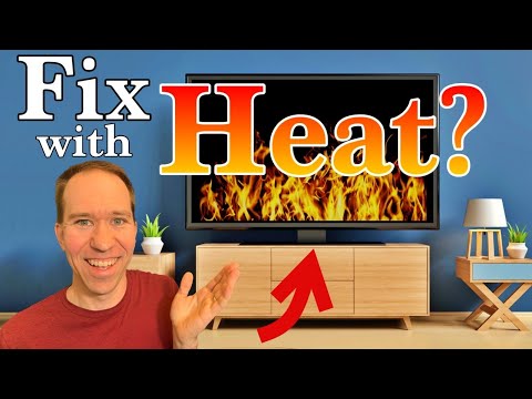 I fixed a broken 47” TV with HEAT | HDMI ports not working on LG 47LE5400