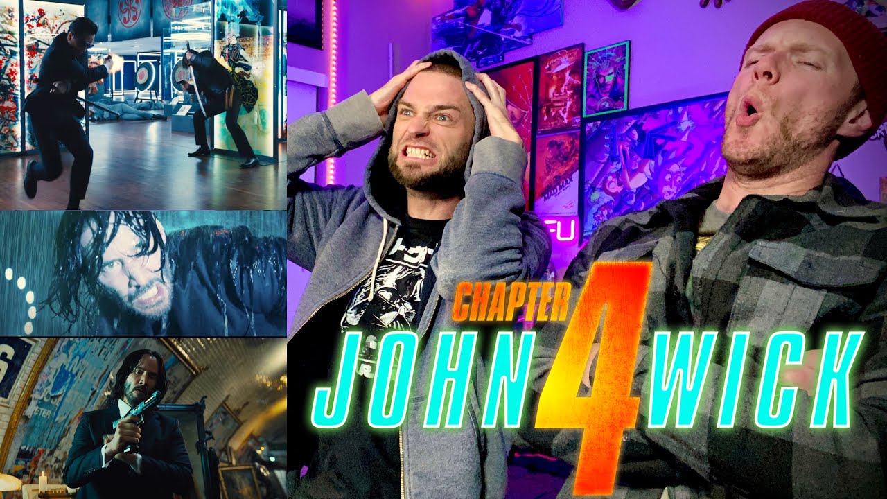 JOHN WICK: CHAPTER 4 - OFFICIAL TRAILER - REACTION!!!
