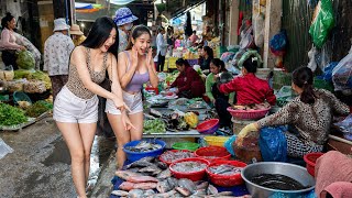 Best Cambodian Street Food 2026 - The Most Famous Local Market in Phnom Penh 🇰🇭 | Walking Tour 4K
