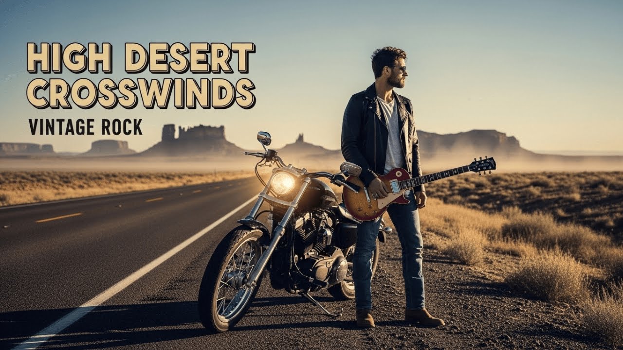 High Desert Crosswinds – Vintage Rock Over Open Plateaus