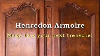 Henredon Armoire Entertainment Center: Make this treasure yours!