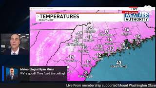 Live on Mount Washington