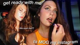 Instagram was NOT ready for these photos | GRWM to mog my instagram