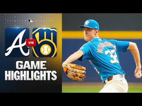 Braves vs. Brewers Game Highlights (8/21/26) | MLB Highlights