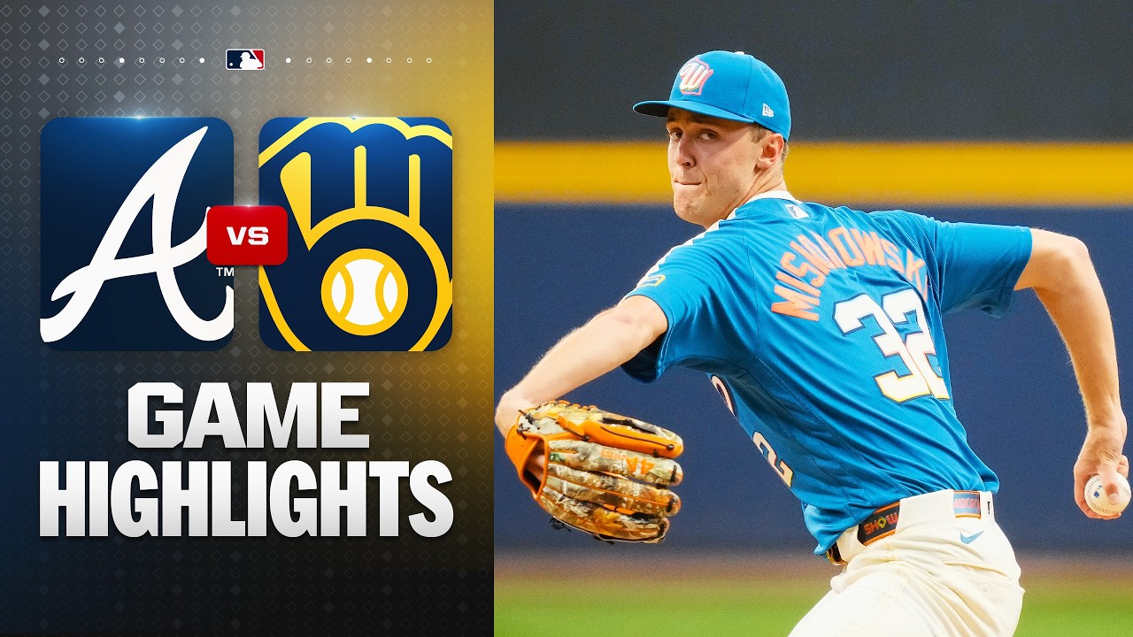 Braves vs. Brewers Game Highlights (8/21/26) | MLB Highlights