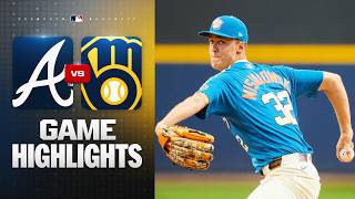 Braves vs. Brewers Game Highlights (8/21/26) | MLB Highlights