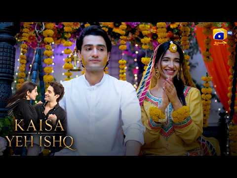 Ali & Sara Mehndi Moments 💚💚 || Kaisa Yeh Ishq || Har Pal Geo